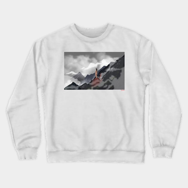 Devils Doorstep Crewneck Sweatshirt by blacknallillustration